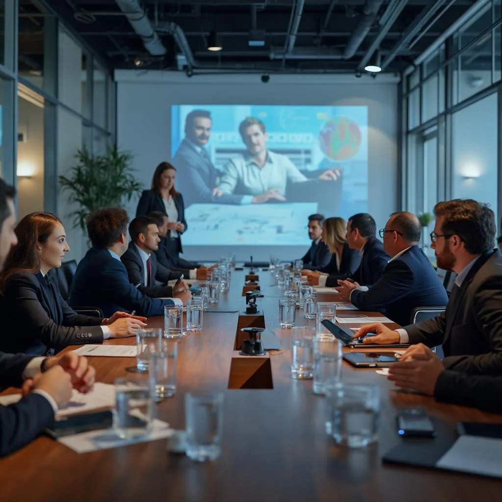 Reunión con cliente internacional en ConsultArg